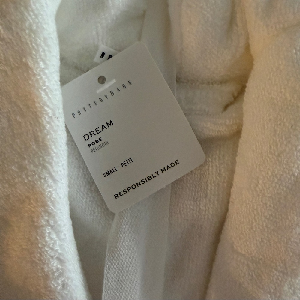 Pottery Barn White Robe - Picture 3 of 3